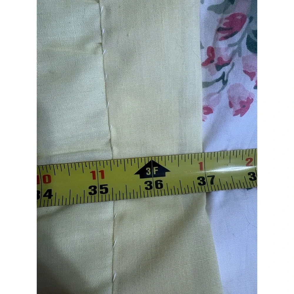 Vintage Handmade Quilt Baby Blanket Crib 37